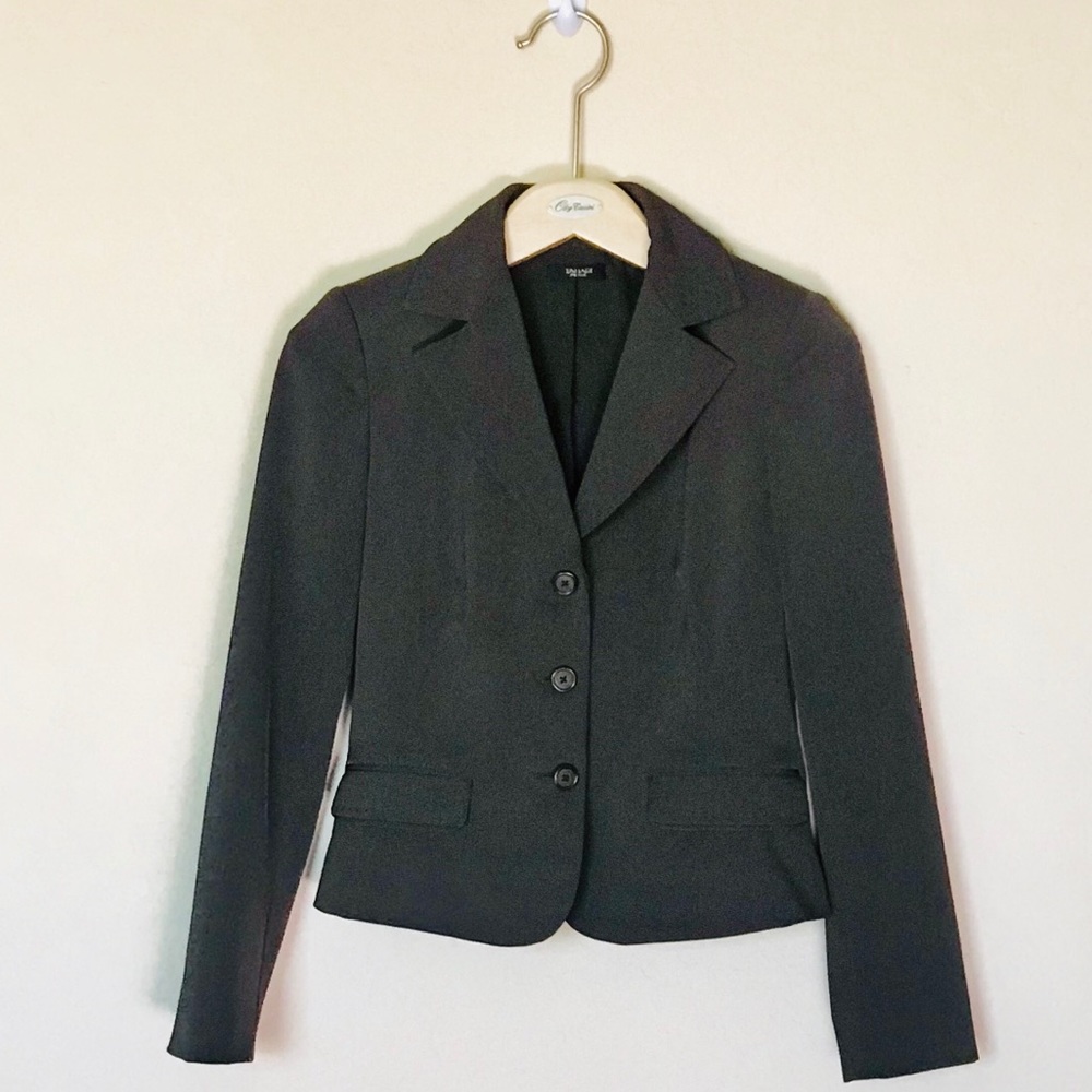 ‼️SALE‼️ Tahari brown blazer size 2 petite